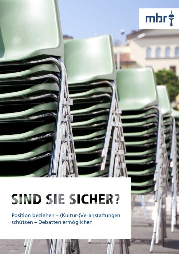 SIND SIE SICHER? Position beziehen - (Kultur-)Veranstaltungen schützen - Debatten ermöglichen (2025)